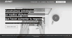 Desktop Screenshot of jevnet.es